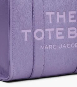 Marc Jacobs The Leather Medium Tote Bag LAVENDER -Marc Jacobs MJI H004L01PF21 530 F8F8F8 1 1 ALT6