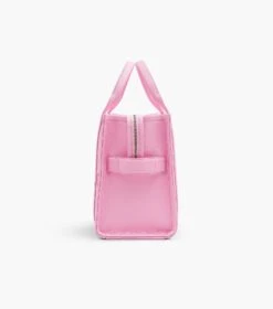 Marc Jacobs The Leather Medium Tote Bag FLURO CANDY PINK -Marc Jacobs MJI H004L01PF21 691 F8F8F8 1 1 ALT2