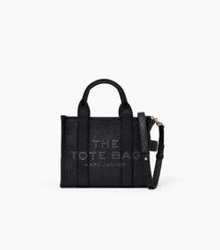 Marc Jacobs The Leather Small Tote Bag BLACK -Marc Jacobs MJI H009L01SP21 001 F8F8F8 1 1 MAIN 8