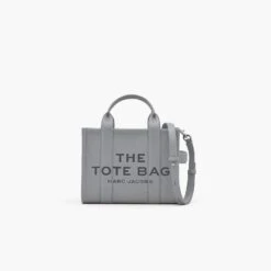 Marc Jacobs The Leather Small Tote Bag BLUE SEA -Marc Jacobs MJI H009L01SP21 050 F8F8F8 1 1 MAIN 8