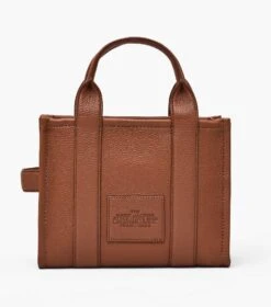 Marc Jacobs The Leather Small Tote Bag ARGAN OIL -Marc Jacobs MJI H009L01SP21 212 F8F8F8 1 1 ALT2