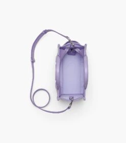 Marc Jacobs The Leather Small Tote Bag LAVENDER 37 Marc Jacobs The Leather Small Tote Bag LAVENDER -Marc Jacobs MJI H009L01SP21 530 F8F8F8 1 1 ALT4