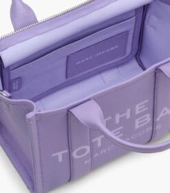 Marc Jacobs The Leather Small Tote Bag LAVENDER 38 Marc Jacobs The Leather Small Tote Bag LAVENDER -Marc Jacobs MJI H009L01SP21 530 F8F8F8 1 1 ALT5