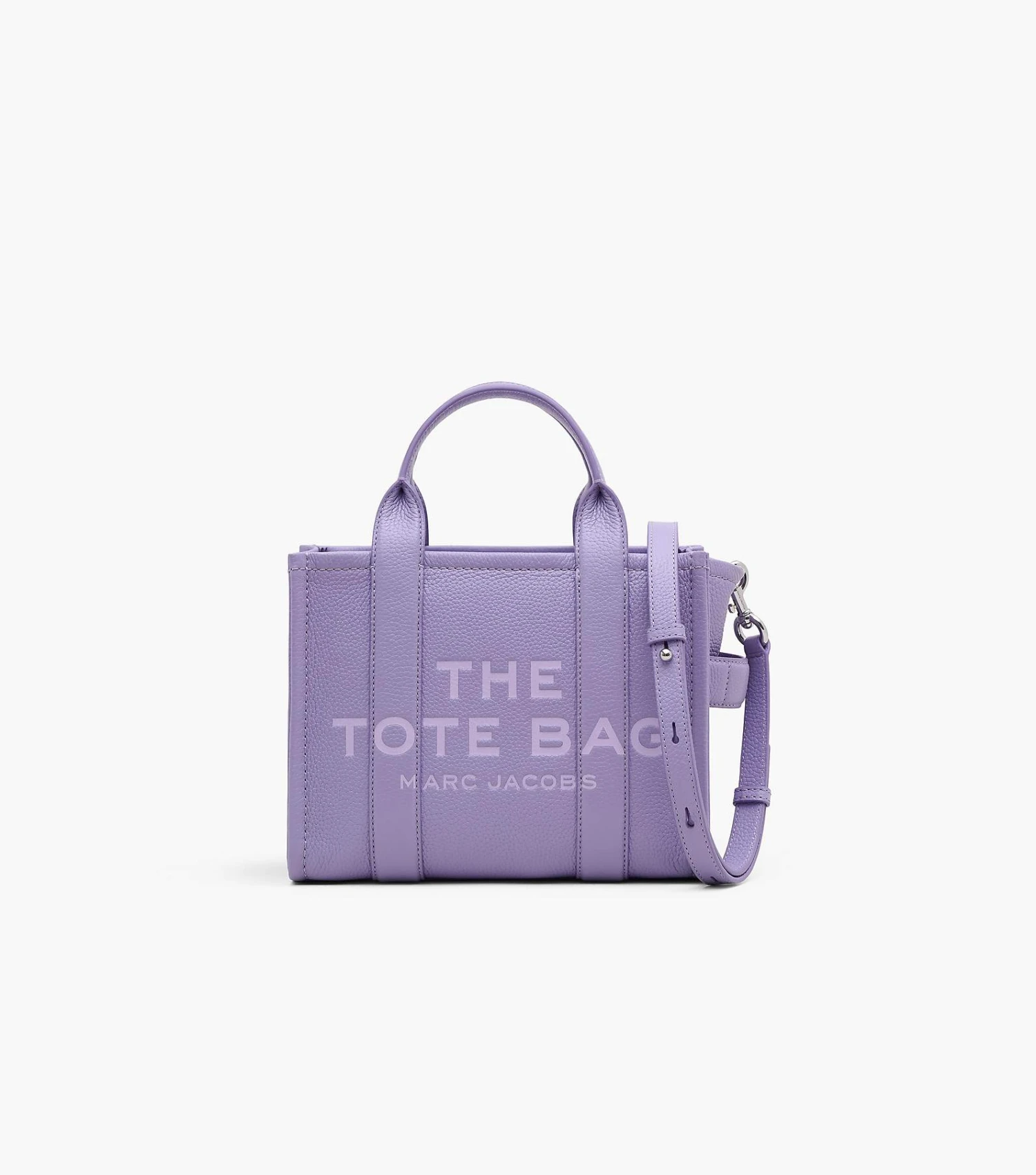 Marc Jacobs The Leather Small Tote Bag LAVENDER 14 Marc Jacobs The Leather Small Tote Bag LAVENDER - Image 14