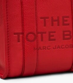 Marc Jacobs The Leather Small Tote Bag TRUE RED -Marc Jacobs MJI H009L01SP21 617 F8F8F8 1 1 ALT4