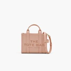 Marc Jacobs The Leather Small Tote Bag APPLE -Marc Jacobs MJI H009L01SP21 624 F8F8F8 1 1 MAIN 2