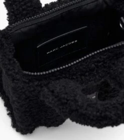 Marc Jacobs The Teddy Mini Tote Bag BLACK -Marc Jacobs MJI H011M12FA22 001 F8F8F8 1 1 ALT5