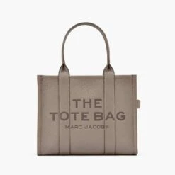 Marc Jacobs The Leather Large Tote Bag CAMEL -Marc Jacobs MJI H020L01FA21 055 F8F8F8 1 1 MAIN 1