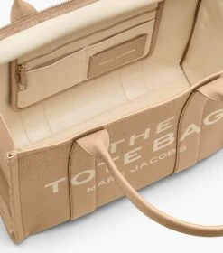 Marc Jacobs The Leather Large Tote Bag CAMEL -Marc Jacobs MJI H020L01FA21 230 F8F8F8 1 1 ALT6