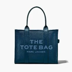 Marc Jacobs The Leather Large Tote Bag COTTON/SILVER -Marc Jacobs MJI H020L01FA21 426 F8F8F8 1 1 MAIN