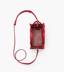 Marc Jacobs The Leather Mini Tote Bag TRUE RED -Marc Jacobs MJI H053L01RE22 617 F8F8F8 1 1 ALT6