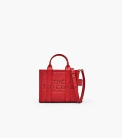 Marc Jacobs The Leather Mini Tote Bag TRUE RED -Marc Jacobs MJI H053L01RE22 617 F8F8F8 1 1 MAIN 1