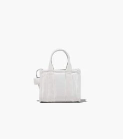 Marc Jacobs The Shiny Crinkle Leather Mini Tote WHITE 18 Marc Jacobs The Shiny Crinkle Leather Mini Tote WHITE -Marc Jacobs MJI H064L03FA22 100 F8F8F8 1 1 ALT5
