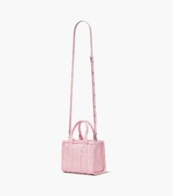 Marc Jacobs The Shiny Crinkle Leather Mini Tote BUBBLEGUM -Marc Jacobs MJI H064L03FA22 685 F8F8F8 1 1 ALT2