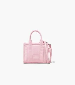 Marc Jacobs The Shiny Crinkle Leather Mini Tote BUBBLEGUM -Marc Jacobs MJI H064L03FA22 685 F8F8F8 1 1 MAIN 2