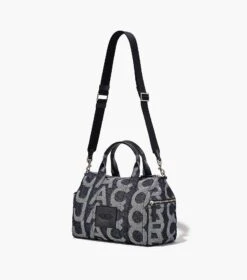 Marc Jacobs The Monogram Medium Denim Duffle Bag DENIM BLUE -Marc Jacobs MJI H500M12FA22 468 F8F8F8 1 1 ALT2