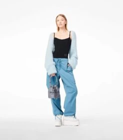 Marc Jacobs The Leather Bucket Bag WOLF GREY -Marc Jacobs MJI H652L01PF22 050 F8F8F8 1 1 ALT4