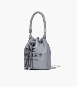 Marc Jacobs The Leather Bucket Bag WOLF GREY -Marc Jacobs MJI H652L01PF22 050 F8F8F8 1 1 ALT5