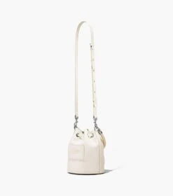Marc Jacobs The Leather Bucket Bag COTTON/SILVER -Marc Jacobs MJI H652L01PF22 140 F8F8F8 1 1 ALT2