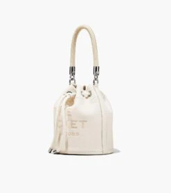 Marc Jacobs The Leather Bucket Bag COTTON/SILVER -Marc Jacobs MJI H652L01PF22 140 F8F8F8 1 1 ALT5
