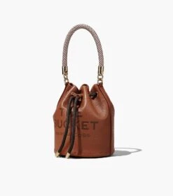 Marc Jacobs The Leather Bucket Bag ARGAN OIL -Marc Jacobs MJI H652L01PF22 212 F8F8F8 1 1 ALT4