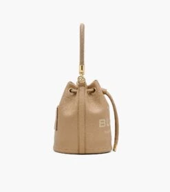 Marc Jacobs The Leather Bucket Bag CAMEL -Marc Jacobs MJI H652L01PF22 230 F8F8F8 1 1 ALT2