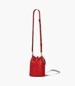 Marc Jacobs The Leather Bucket Bag TRUE RED -Marc Jacobs MJI H652L01PF22 617 F8F8F8 1 1 ALT2