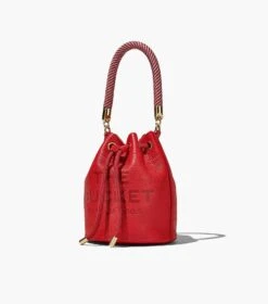 Marc Jacobs The Leather Bucket Bag TRUE RED -Marc Jacobs MJI H652L01PF22 617 F8F8F8 1 1 ALT5