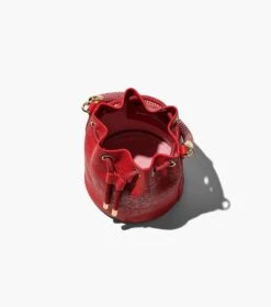 Marc Jacobs The Leather Bucket Bag TRUE RED -Marc Jacobs MJI H652L01PF22 617 F8F8F8 1 1 ALT7