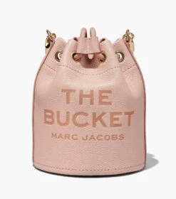 Marc Jacobs The Leather Bucket Bag ROSE -Marc Jacobs MJI H652L01PF22 624 F8F8F8 1 1 ALT6