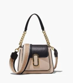 Marc Jacobs The Colorblock J Marc Chain Mini Satchel GREIGE MULTI -Marc Jacobs MJI H712L01RE22 291 F8F8F8 1 1 MAIN 1