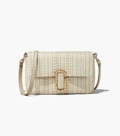 Marc Jacobs The Monogram Leather J Marc Shoulder Bag KHAKI -Marc Jacobs MJI H955L03FA22 223 F8F8F8 1 1 ALT4