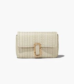 Marc Jacobs The Monogram Leather J Marc Shoulder Bag KHAKI -Marc Jacobs MJI H955L03FA22 223 F8F8F8 1 1 ALT6