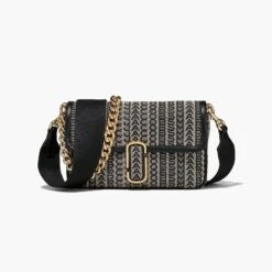 Marc Jacobs The Monogram J Marc Shoulder Bag BEIGE MULTI