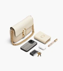 Marc Jacobs The J Marc Shoulder Bag BLACK -Marc Jacobs MJI H956L01PF22 001 F8F8F8 1 1 ALT3