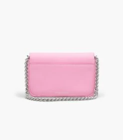 Marc Jacobs The J Marc Shoulder Bag FLURO CANDY PINK -Marc Jacobs MJI H956L01PF22 691 F8F8F8 1 1 ALT3