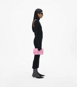 Marc Jacobs The J Marc Shoulder Bag FLURO CANDY PINK -Marc Jacobs MJI H956L01PF22 691 F8F8F8 1 1 ALT6