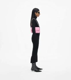 Marc Jacobs The J Marc Shoulder Bag FLURO CANDY PINK -Marc Jacobs MJI H956L01PF22 691 F8F8F8 1 1 ALT7