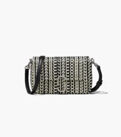 Marc Jacobs The Monogram Leather J Marc Mini Bag BLACK/WHITE -Marc Jacobs MJI H965L03FA22 005 F8F8F8 1 1 ALT4