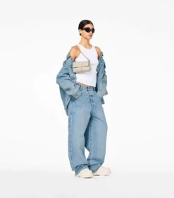 Marc Jacobs The Monogram Leather J Marc Mini Bag KHAKI -Marc Jacobs MJI H965L03FA22 223 F8F8F8 1 1 ALT1