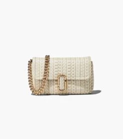 Marc Jacobs The Monogram Leather J Marc Mini Bag KHAKI -Marc Jacobs MJI H965L03FA22 223 F8F8F8 1 1 MAIN 1