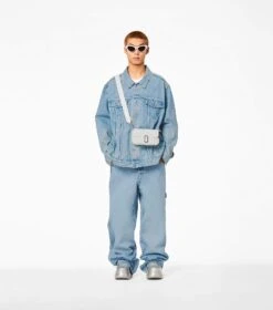 Marc Jacobs The J Marc Mini Bag WHITE/SILVER -Marc Jacobs MJI H967L03FA22 188 F8F8F8 1 1 ALT7