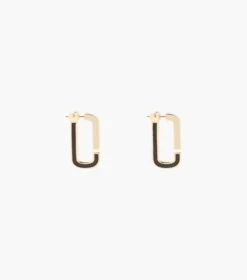 Marc Jacobs The J Marc Colorblock Flat Hoops BLACK MULTI/GOLD -Marc Jacobs MJI J208MT2RE22 988 F8F8F8 1 1 ALT2
