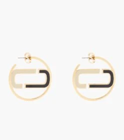 Marc Jacobs The J Marc Colorblock Hoops BLACK MULTI/GOLD -Marc Jacobs MJI J210MT2RE22 988 F8F8F8 1 1 ALT2