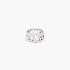 Marc Jacobs The Monogram Ring SILVER
