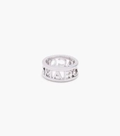 Marc Jacobs The Monogram Ring SILVER -Marc Jacobs MJI J403MT1RE22 040 F8F8F8 1 1 MAIN 2
