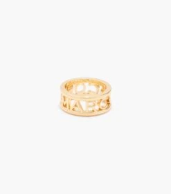 Marc Jacobs The Monogram Ring GOLD -Marc Jacobs MJI J403MT1RE22 710 F8F8F8 1 1 MAIN 1
