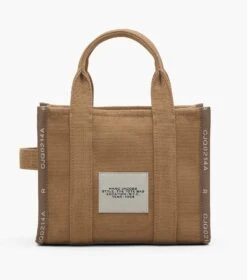 Marc Jacobs The Jacquard Small Tote Bag CAMEL -Marc Jacobs MJI M0017025 230 F8F8F8 1 1 ALT2