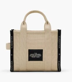 Marc Jacobs The Jacquard Small Tote Bag WARM SAND -Marc Jacobs MJI M0017025 263 F8F8F8 1 1 ALT2