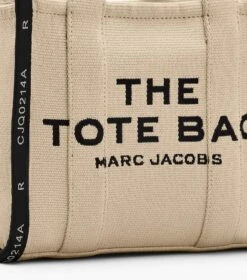 Marc Jacobs The Jacquard Small Tote Bag WARM SAND -Marc Jacobs MJI M0017025 263 F8F8F8 1 1 ALT4